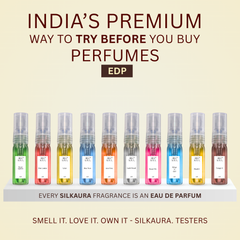 Premium Perfumes Tester Pack – SilkAura. EDP Collection (5ml x 10)